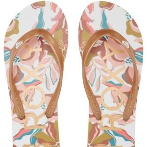 Roxy Women's Multicolor Floral Sandals